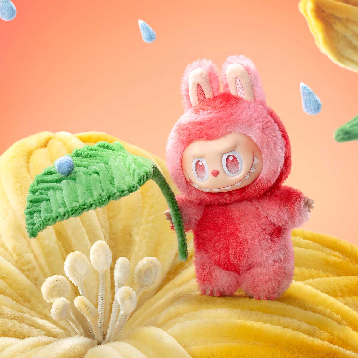 Pop Mart Labubu The Monsters Exciting macaron, Big into energy Vinyl Plush Single Blind Box