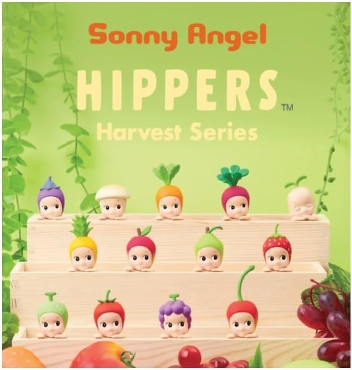 Sonny Angel Hippers Harvest Series Mini Figure 2022 Yellow 3.74 Inch - ONE Assorted