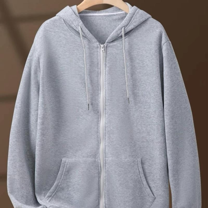 24 pc Grey quality zipper hoodie