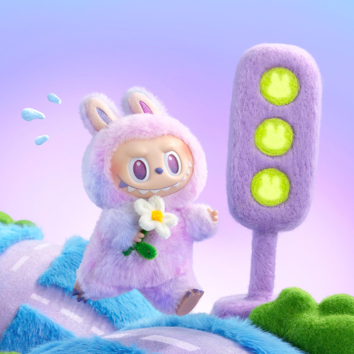 Pop Mart Labubu The Monsters Have A Seat, Big into energy Vinyl Plush Single Blind Box
